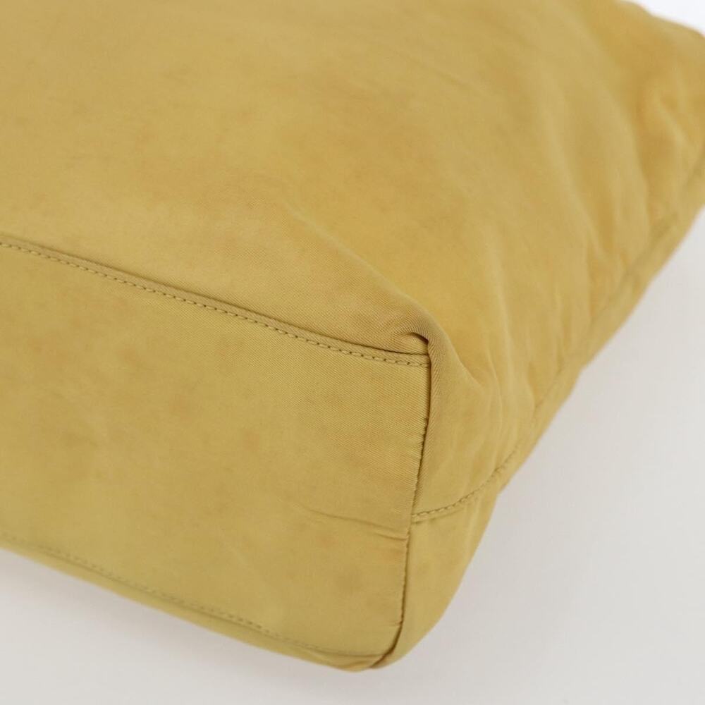 Prada Nylon Handbag Yellow - Picture 4 of 14
